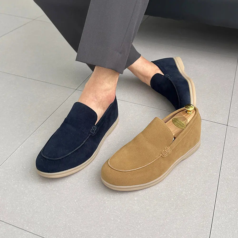 5cm UP スエードシークレットローファー no07 私のストア