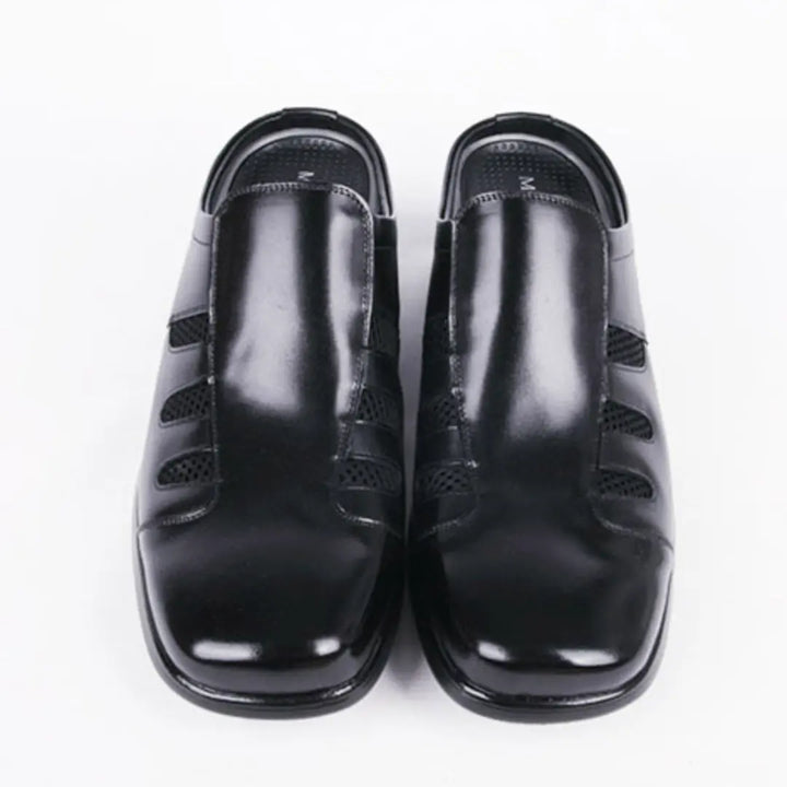 8cm UP 本革レザーサンダル no15 私のストア