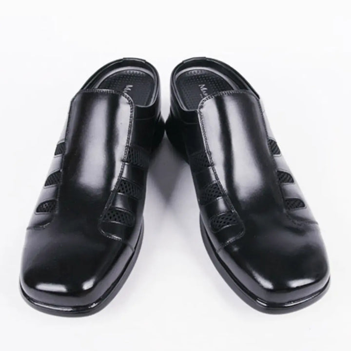 8cm UP 本革レザーサンダル no15 私のストア