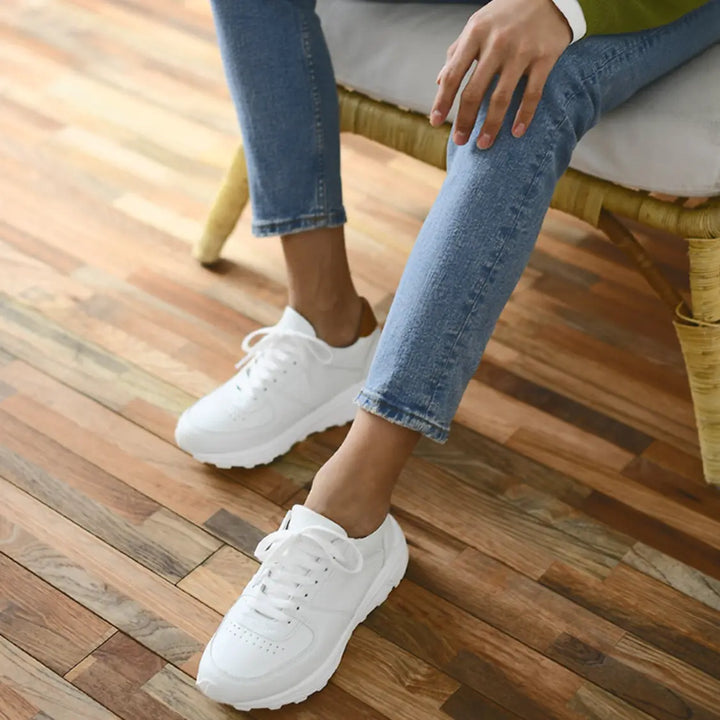 7cm UP ホワイトシークレットスニーカー no10 私のストア