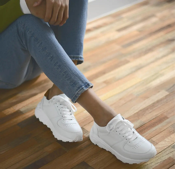 7cm UP ホワイトシークレットスニーカー no10 私のストア