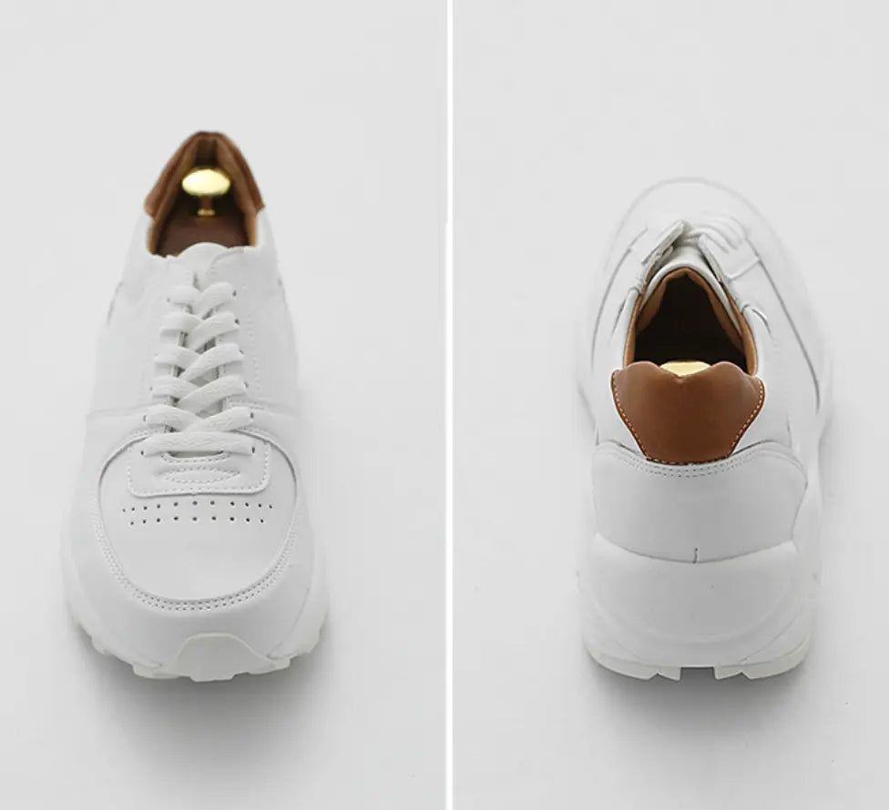 7cm UP ホワイトシークレットスニーカー no10 私のストア