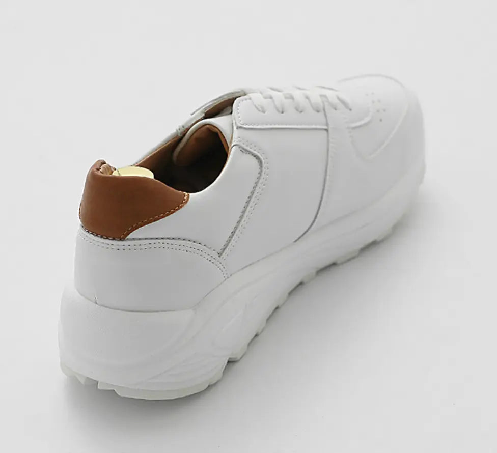 7cm UP ホワイトシークレットスニーカー no10 私のストア