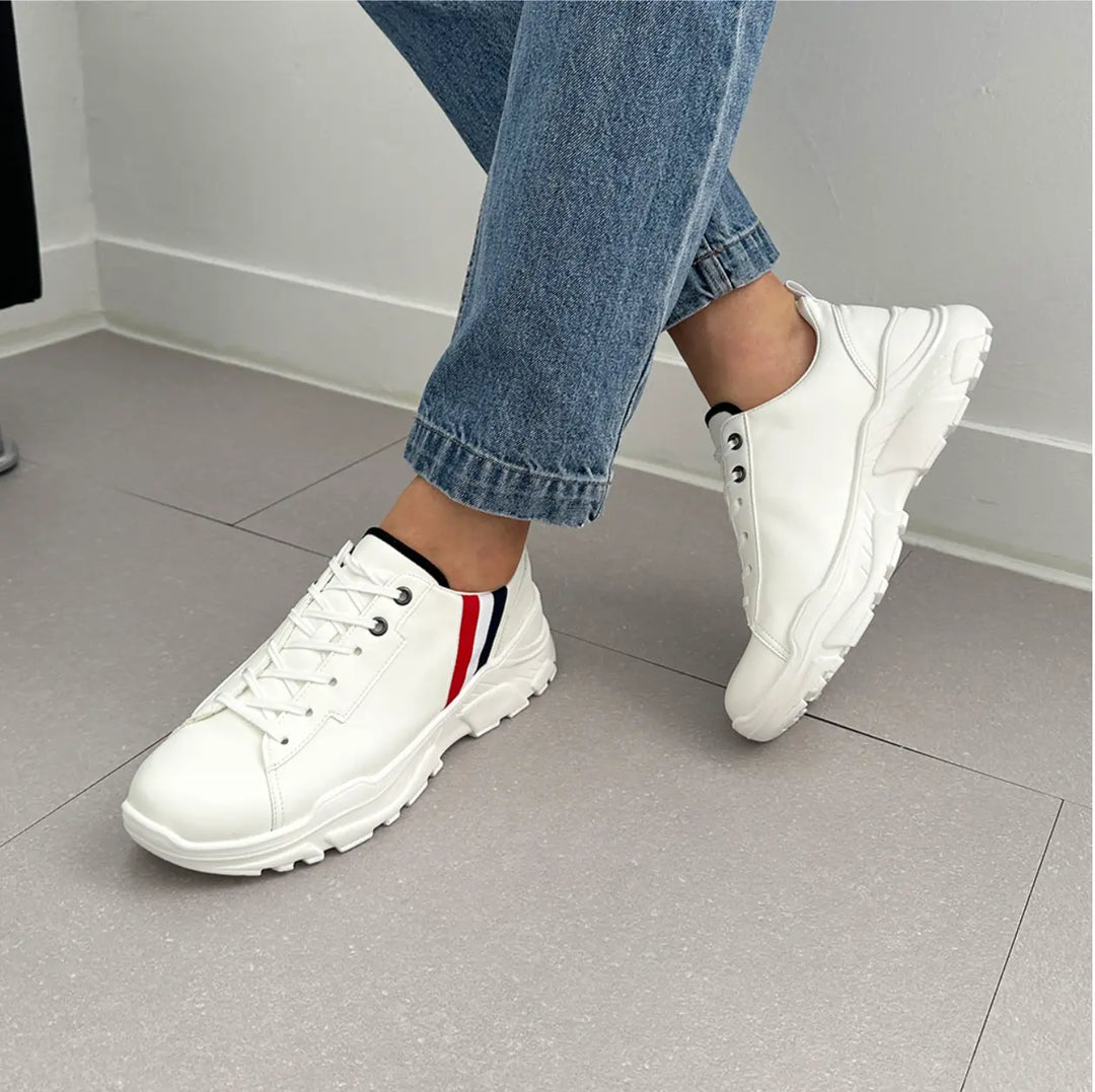 5cm UP フランスヒールアップスニーカー no13 私のストア