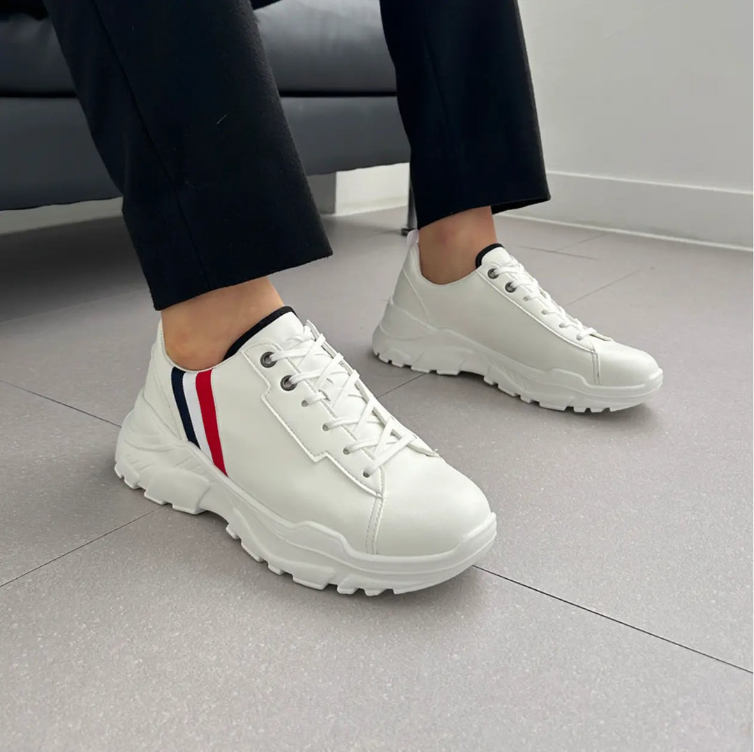 5cm UP フランスヒールアップスニーカー no13 私のストア