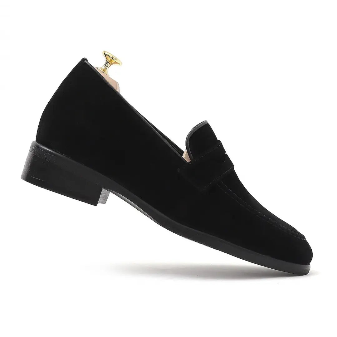 6cm UP スエードローファー no03 私のストア