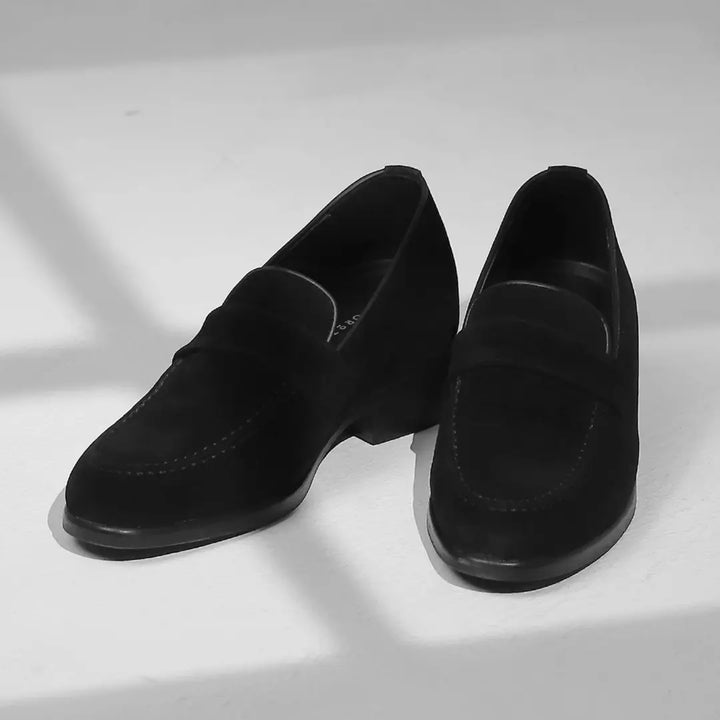 6cm UP スエードローファー no03 私のストア