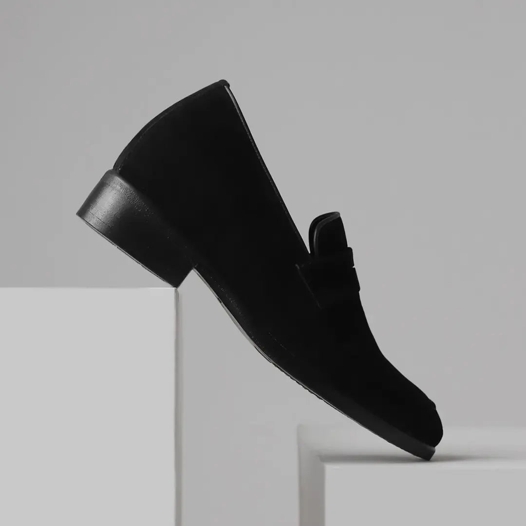 6cm UP スエードローファー no03 私のストア