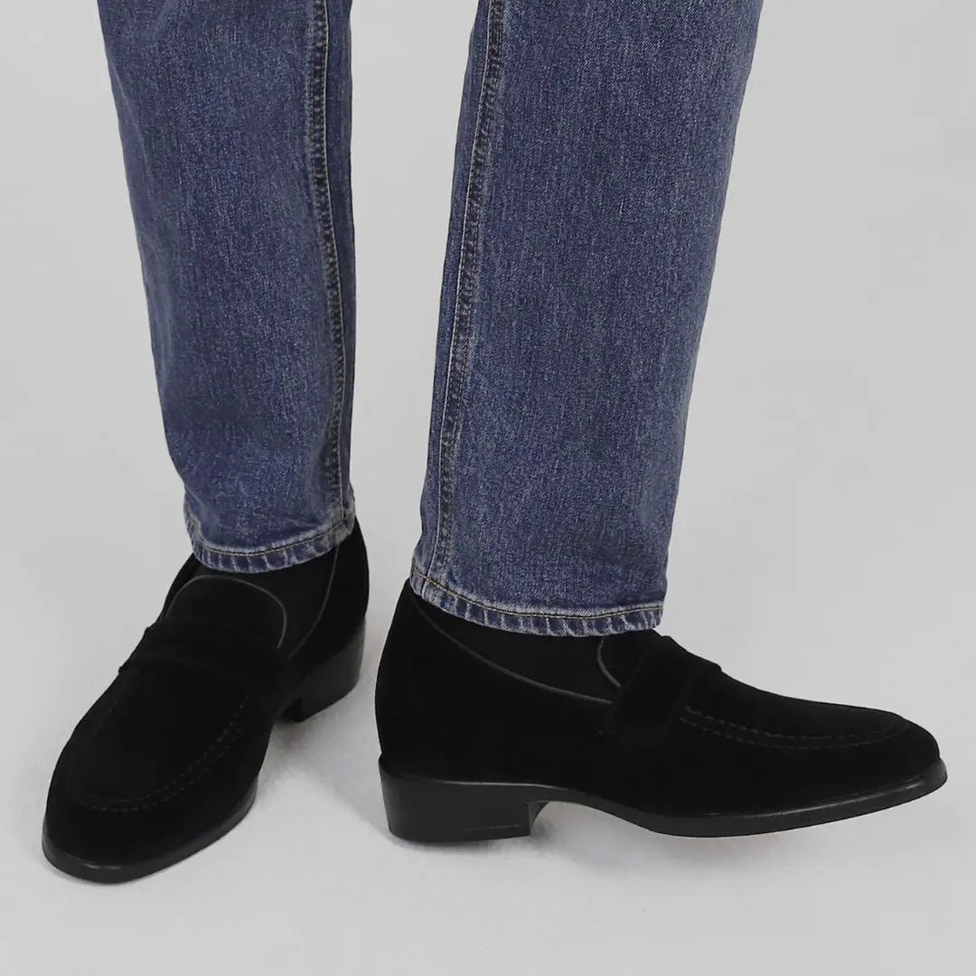 6cm UP スエードローファー no03 私のストア