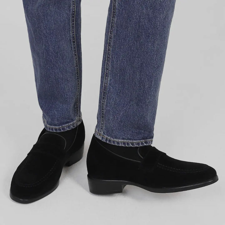 6cm UP スエードローファー no03 私のストア