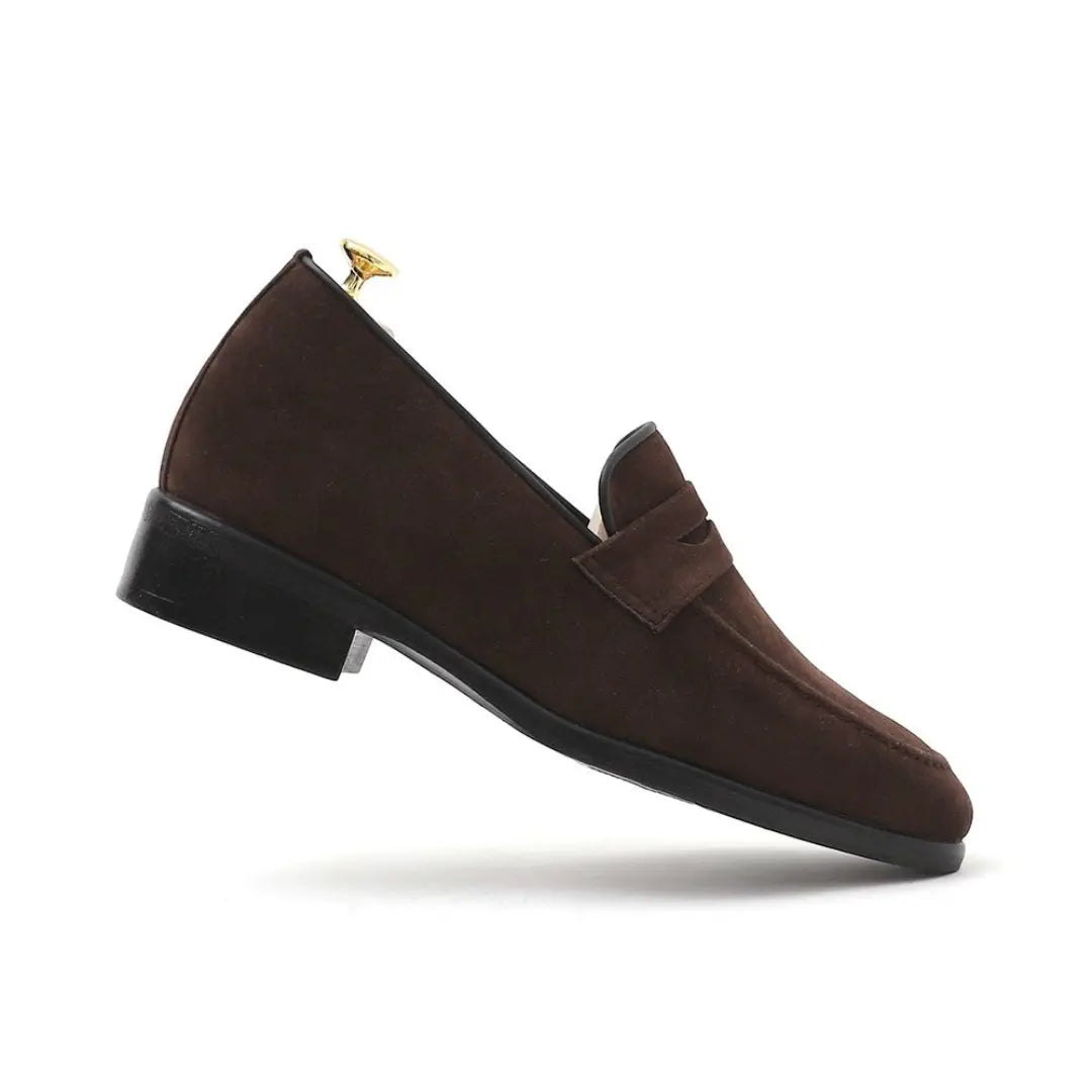 6cm UP スエードローファー no03 私のストア