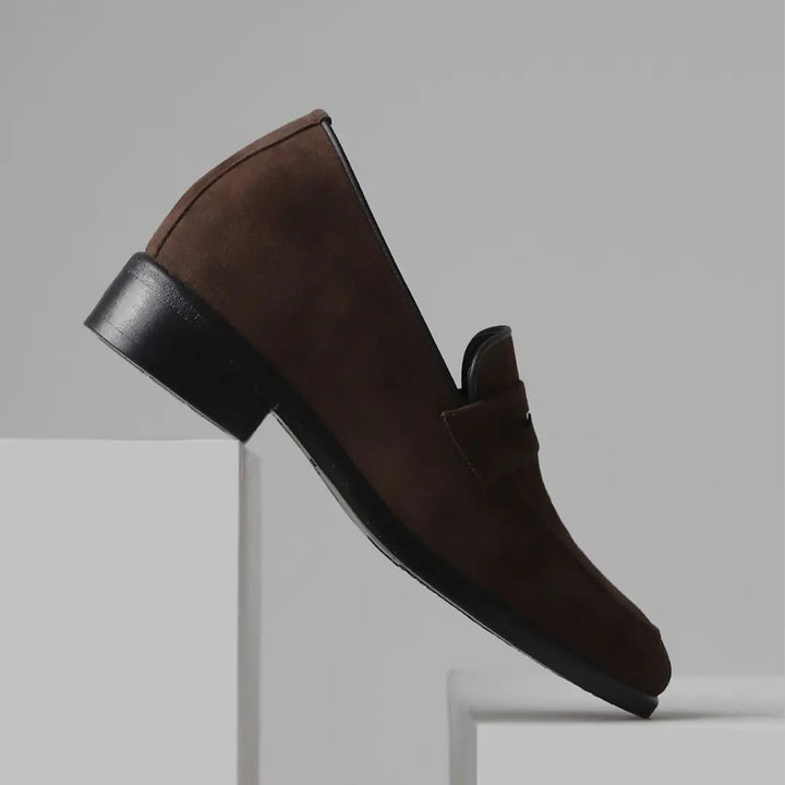 6cm UP スエードローファー no03 私のストア