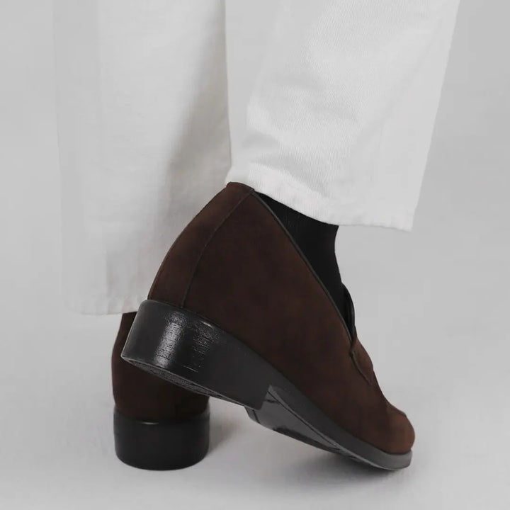 6cm UP スエードローファー no03 私のストア