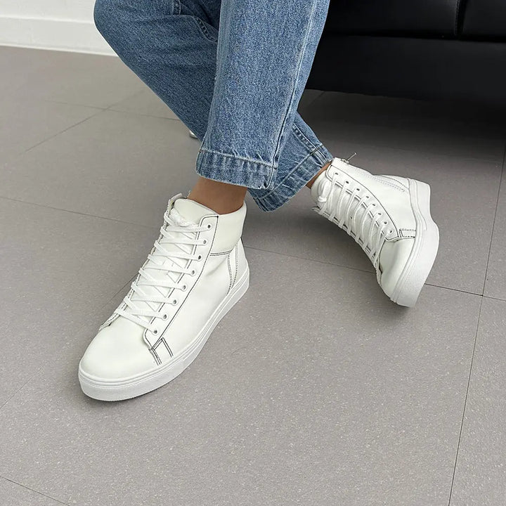 6cm UP ハイカットシークレットスニーカー no08 私のストア