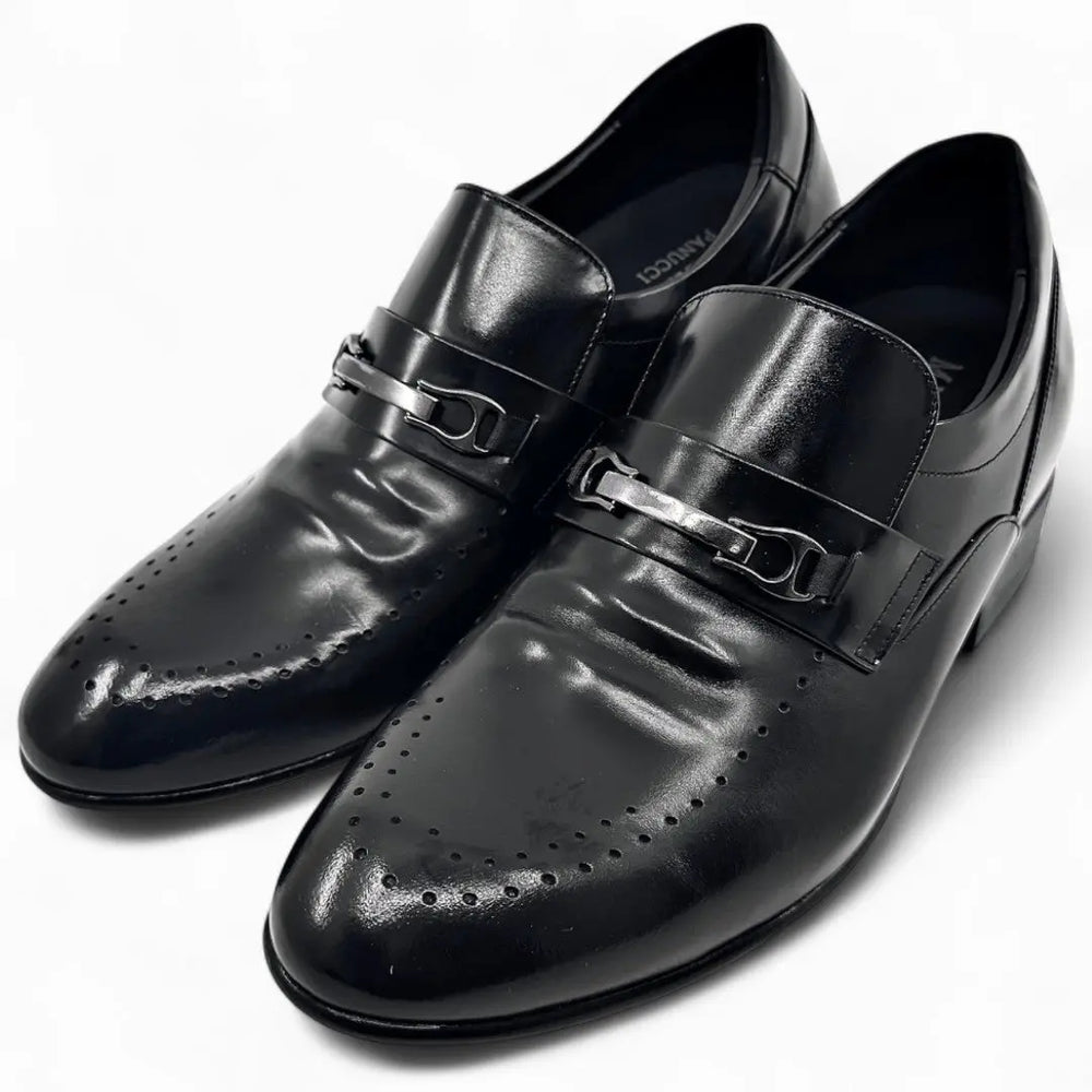 8cm UP 牛革シークレットローファー no21 私のストア