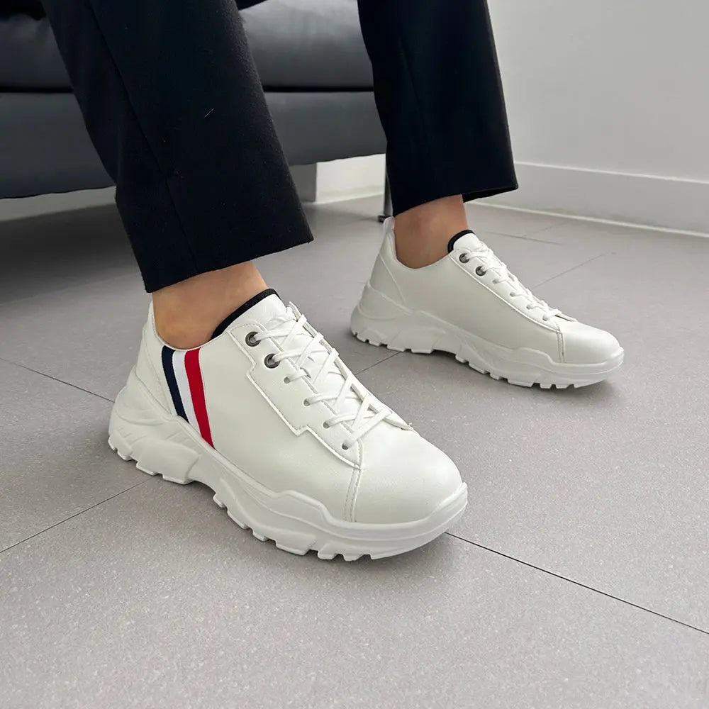 5cm UP フランスヒールアップスニーカー no13 私のストア