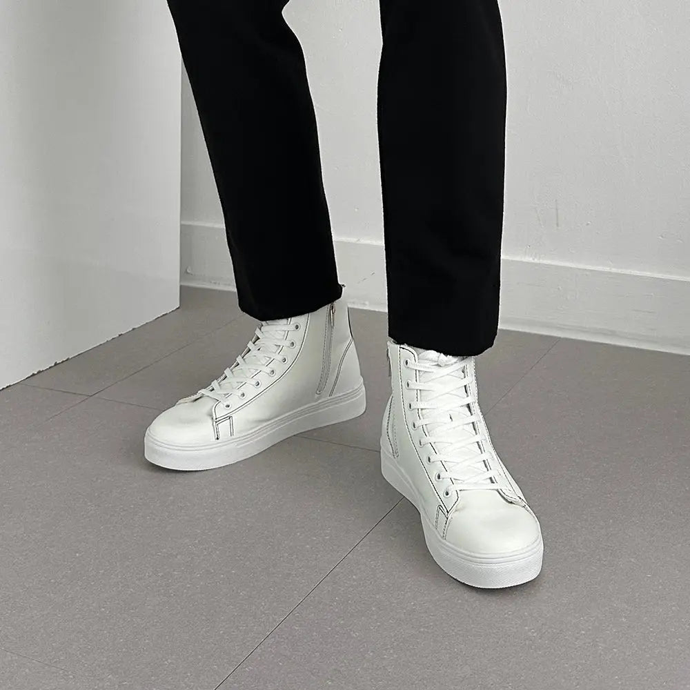 6cm UP ハイカットシークレットスニーカー no08 私のストア