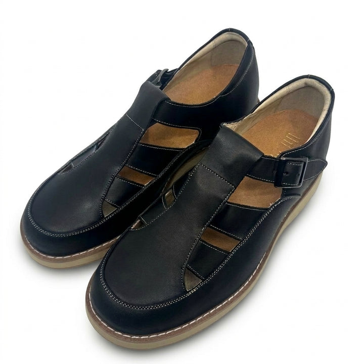 5.5cm UP 소가죽 캐주얼 샌들 no30