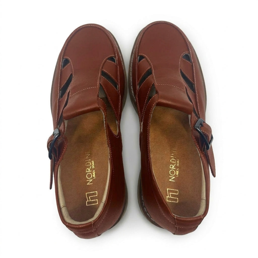 5.5cm UP 소가죽 캐주얼 샌들 no30